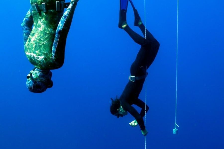 Conservation and adventure freediving expedition